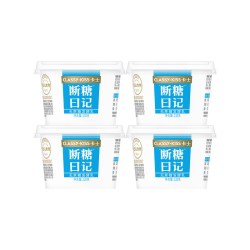 卡士 低温酸奶断糖日记酸奶无蔗糖130g*4杯