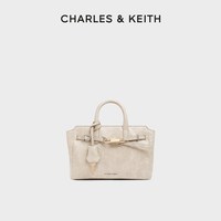 移动端：CHARLES & KEITH CK2-30271702 锁扣褶皱手提斜挎包