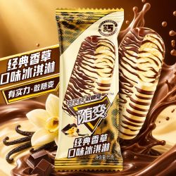 蒙牛 冰淇淋雪糕随变经典香草口味巧克力冰激凌香草味雪糕
