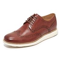 Cole Haan OriginalGrand 短翼牛津鞋 Woodbury Leather/Ivory 9.5