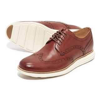 Cole Haan OriginalGrand 短翼牛津鞋 Woodbury Leather/Ivory 9.5