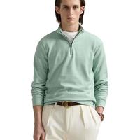 RALPH LAUREN 男士双针织提花半拉链套头衫