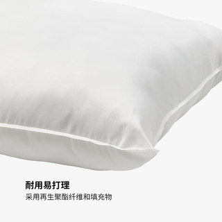 宜家 SANDGRASMAL桑莱斯冒 纤维枕芯 中枕
