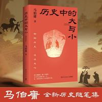 湖南文艺出版社 历史中的大与小 马伯庸2026年 历史随笔集