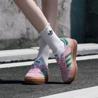 adidas 三叶草 GAZELLE女鞋日常出行舒适休闲鞋户外训练耐磨运动鞋