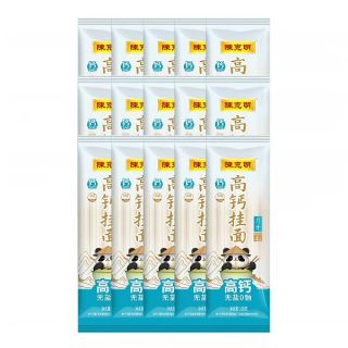 陈克明 早餐面拌面0盐高钙华夏软弹面100g×15包
