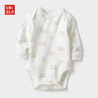 优衣库 婴幼儿包臀衣/长袖连体衣