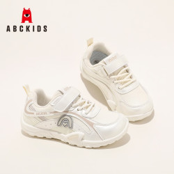 ABCKIDS 儿童魔术贴休闲鞋百搭德训鞋 卡其