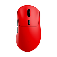 雷柏 VT3PRO V2版 PAW3955引擎 熔岩红 无线/有线双模游戏鼠标