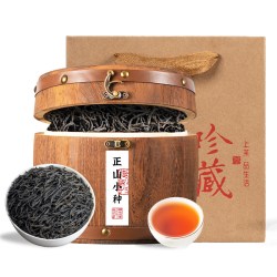 翠春园 TD2翠春园桐木关正山小种武夷红茶浓香型茶叶2026马年木桶装250g