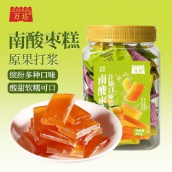 万达 南酸枣糕400g零添加蜜饯果干果糕酸甜开胃健康零食江西特产