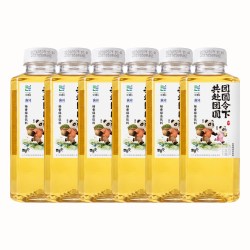 舍兑 x团圆令柚香绿茶饮料450ml6瓶即饮瓶装0糖0脂无糖茶饮品