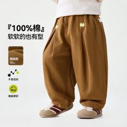 嘟嘟家 儿童裤子春秋男童校园裤女童休闲裤秋款宝宝长裤潮