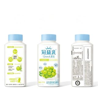 蒙牛 冠益乳青提250g×5瓶+水蜜桃草莓250g×5瓶（共10瓶）