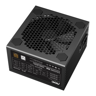AOC 装甲PS650B0 额定650W铜牌认证 台式机电脑电源