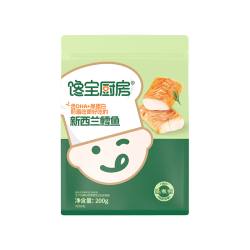 宝宝馋了 新西兰鳕鱼 200g 婴幼儿辅食