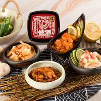 洋琪 佐酒系列四小福70g套餐芥末章鱼麻辣鲜蛤藤椒