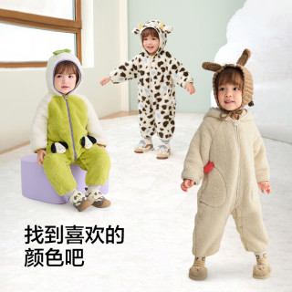 巴拉巴拉 婴儿秋冬连体衣
