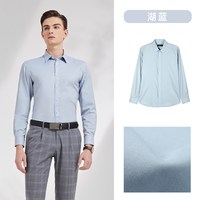 雅戈尔 D系雅戈尔衬衫春夏新款易打理商务休闲长绒棉长袖衬衫