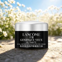 兰蔻 肌底焕活修护眼霜 5ml小黑瓶超修眼霜 旅行装 紧致修护抗皱
