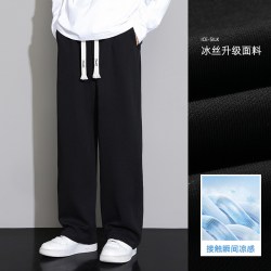 WASSUP TREE裤子男款春秋季2026新款男士休闲裤直筒宽松垂感卫裤