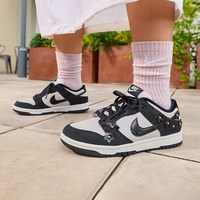 NIKE 滔搏丨NIKE耐克女子DUNK复古黑白低帮板鞋平底运动鞋IV4726-002