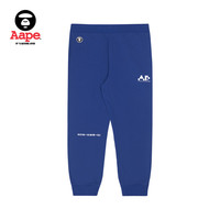 Aape 旗舰店男装秋冬撞色迷彩口袋拼接浮凸字母束脚卫裤6801XXH