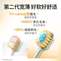 88VIP：狮王 细齿洁宽薄椰护龈软毛牙刷 2支装