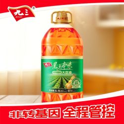 九三 非转基因 食用油 黑土本味5L三级大豆油