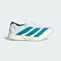 adidas ADIZERO ADIOS PRO 4超轻马拉松碳柱专业竞速跑鞋阿迪达斯   白/纯蓝绿色/碳黑   40