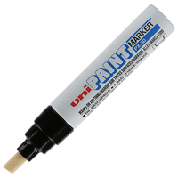 uni 三菱铅笔 PX-30 单头粗字油漆笔 白色 单支装