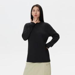 KOLON SPORT 户外休闲衣防晒UPF50+男女同款华夫格长袖T恤