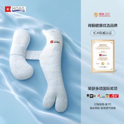 HOAG 美国Hoag海豚枕头护腰侧睡枕托腹睡觉侧卧枕孕期抱枕用品