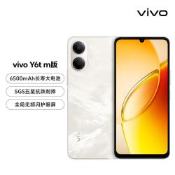 vivo Y6t m版 6500mAh大电池天玑6300新款5G手机