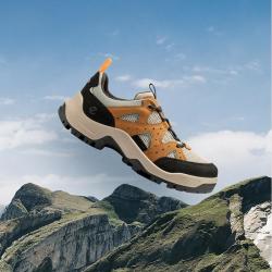 ecco 登山鞋男 减震牛皮户外运动徒步鞋 越野822454