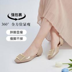 康莉 2026年夏季新款空鞋女气质不累脚百搭浅口凉单鞋