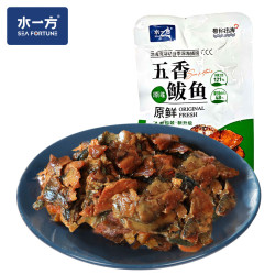水一方 即食海味 原鲜五香鲅鱼手抓包3袋