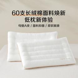 博洋 家纺 家用成人儿童低枕芯薄矮软枕头单只装一对装
