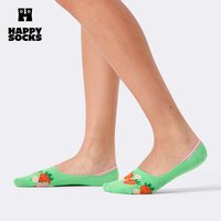 Happy Socks 潮牌船袜个性时尚短袜夏季不掉跟薄袜底