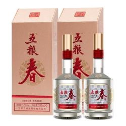 五粮春 第二代52度500ML*2瓶 浓香型白酒  3人团