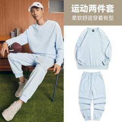 特步 男款 运动套装
