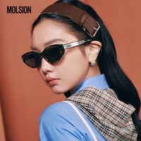 88VIP：MOLSION 男女墨镜糖果镜猫眼防晒防紫外线时尚太阳镜MS3150