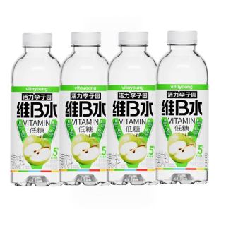活力李子园 维B水低糖0脂 500ml*4瓶
