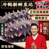 辽洲岛大连即食海参独立包装 辽参海鲜盒装固形物孕妇中秋礼品特产礼物 御品款3斤15-18个