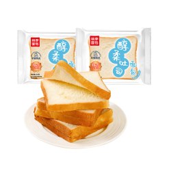 桃李 醇柔吐司面包*2袋