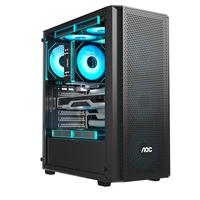AOC CG261B机箱+500W电源套装 黑色 台式电脑主机箱