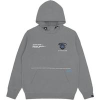 Aape 猿颜刺绣字母印花宽松连帽卫衣