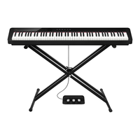 CASIO 卡西欧 PX-S1100BK 电钢琴 88键重锤 黑色 X架+三踏板+琴凳+官方标配