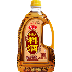 鲁花 零添加陈酿料酒800ml