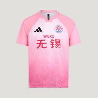 adidas 户外T恤男女同款上衣2026夏季新款中性足球系列运动T恤